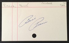 1945-64 HAND SIGNED TIGERS/WHITE SOX/GIANTS MLB *BILLY PIERCE* JSA (D.2015)