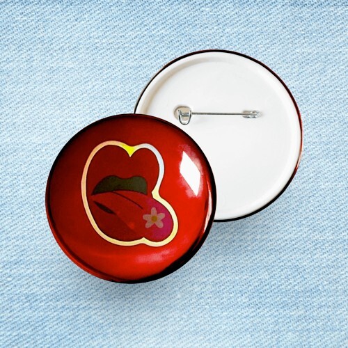 Bouche rouge like - , rolling