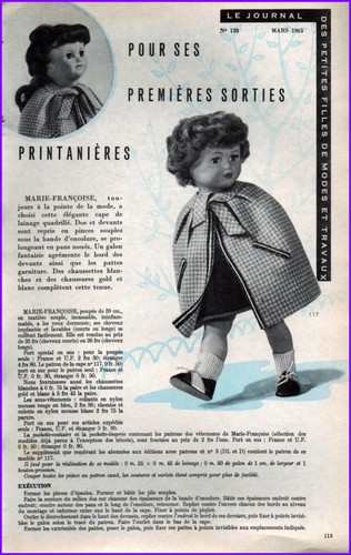 Page poupée françoise - ▬►page,