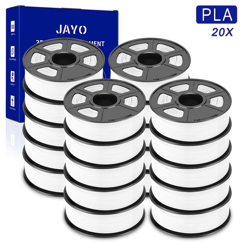 Jayo 20kg blanc pla filament - jayo,