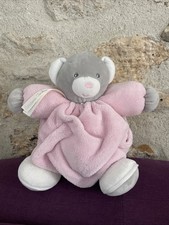 Doudou Peluche Grand ours rose