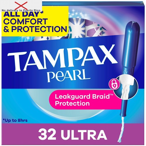 Pearl tampons with leakguard - tampons,