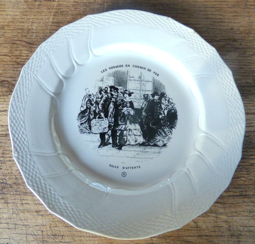 Assiettes les voyages - 7,