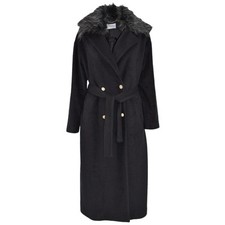 Manteau Long Noir Femme Puthal