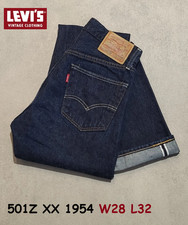 Levi's LVC 501Z XX 1954 Jean  Red Selvedge Denim BigE W28 L32