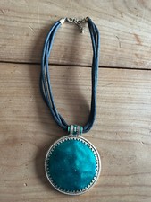 bijoux collier chaîne pendentif ancien N347 ikita