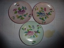 3 assiettes Montereau 19e