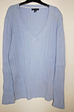 Pull chevrons col V marque