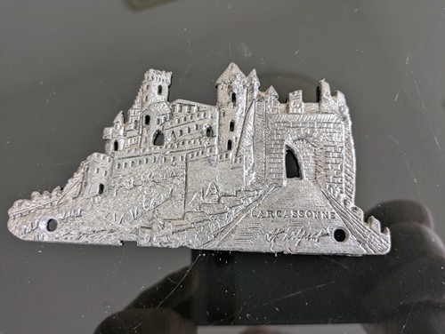 Carcassonne souvenir plaque - souvenir,