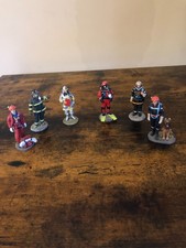 FIGURINES DELPRADO ENSEMBLE DE 6 SAPEURS POMPIERS DANS DIFFERENTES TENUES