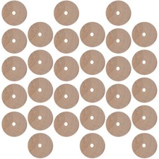  30 Pcs Roues Automobiles Mini Pivotantes Artisanat En Bois Pour Enfants