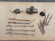 Lot pièces diverses machine a sous jeux ancien roulette comptoir 1910