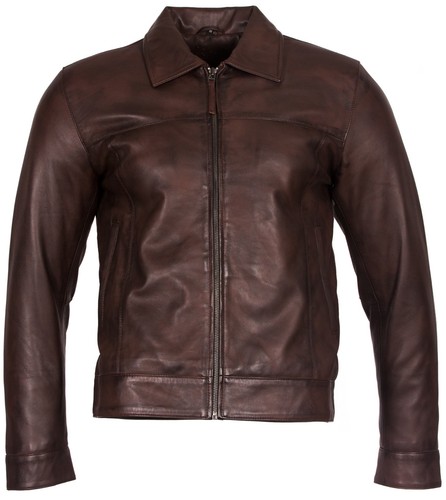 Veste motard cuir nappa - veste,