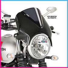 PUIG SAUTE VENT VISION POUR YAMAHA YBR125/CUSTOM 05-13 CARBON-FUME FONCE