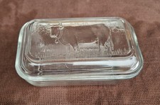 Beurrier Verre Moulé Dècor