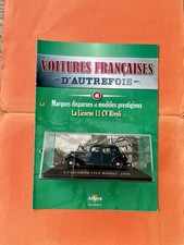 La Licorne 11 CV Rivoli Et Brochure Voitures Françaises D’autrefois 48