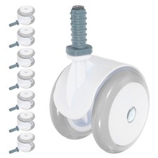  Lot de 8 roulettes silencieuses pour poussette pivotante, pièces de rechange
