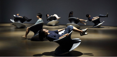 Spun chair magis purple - chair, by