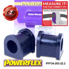 Powerflex Fr Rouleau Barre Moyeu 22.2mm pour Lotus Elise Series 2 111R
