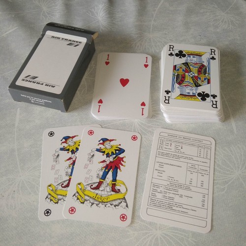 Jeu cartes air - de,