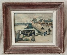 Ancien Tableau Peinture Huile
