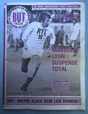 FOOTBALL BUT du 12/06/1976 MARSEILLE - LYON PROGRAMME FINALE COUPE DE FRANCE