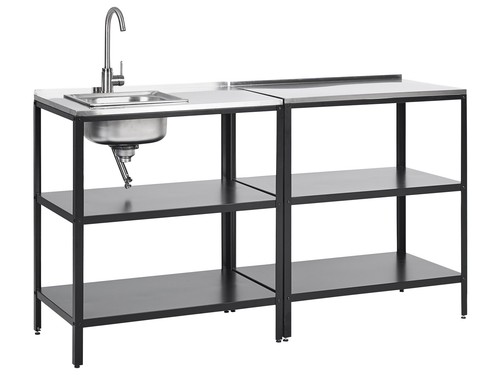 Ilot cuisine extérieur en - de,