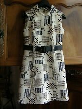 robe couture LES ROBES Z PARIS année 1970 taille 40