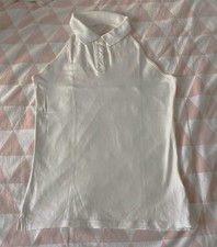 Polo femme dos nu écru RECH Taille 36/38 (S)