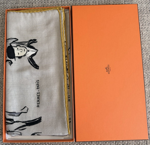 New box hermès gris - new,