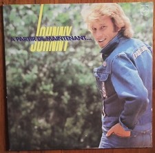 DISQUE VINYLE LP 33t 12" JOHNNY HALLYDAY A partir de maintenant ROCK FRANCE 1980