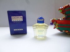 JOLIE & RARE  miniature  JAIPUR  HOMME de  BOUCHERON  pleine + boite NEUVE