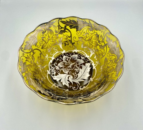 Coupe verre jaune - et, filets
