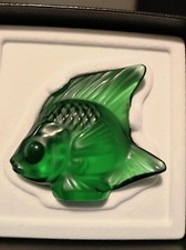 Poisson Émeraude en Cristal