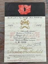 Étiquette Château Mouton