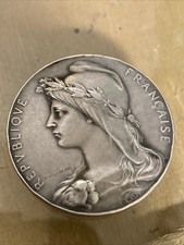 JETON Medaille Conseil D’hygiène De L’ Aisne ARGENT Massif 15,55gr