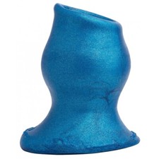 PLUG TUNNEL ANAL Plug Tunnel PiG-HOLE Platinum Bleu 13 x 9 cm Oxballs
