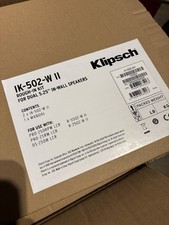 Klipsch IK-502-W II Rough-In