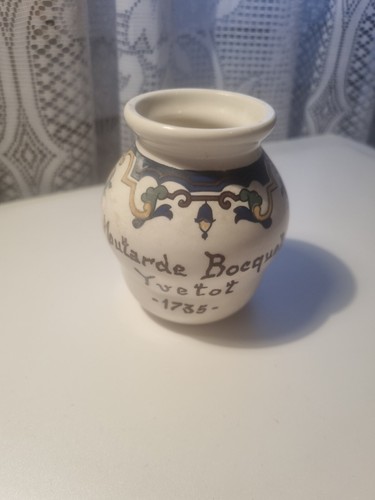 Ancien pot moutarde - ancien, bocquet