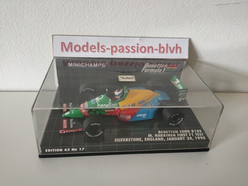 Benetton b188 mika - benetton, hakkinen
