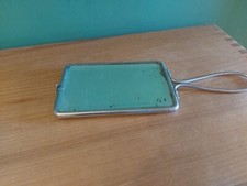 Miroir de barbier à main ( verre à facette )