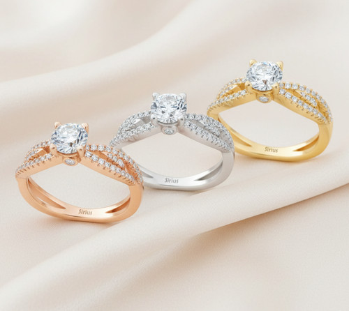 14k gold solitaire - 14k,