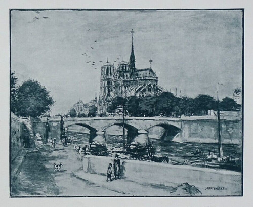 Raffaelli 1901 notre dame - raffaelli, de