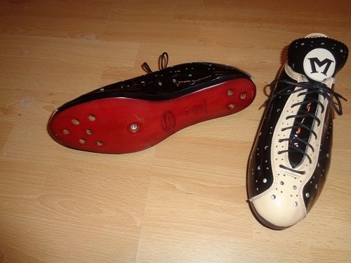 Chaussures cycliste vintage