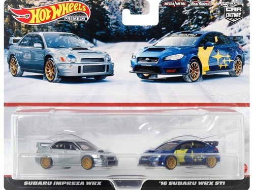 Car culture packs subaru - 2-packs,
