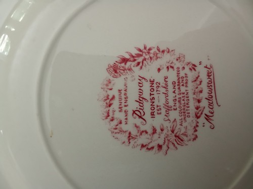 Vintage ridgway ironstone - vintage,