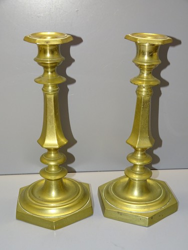 Belle paire bougeoirs - -belle, en