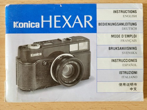 Konica hexar original - konica,