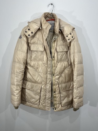 Doudoune beige moncler taille - doudoune,