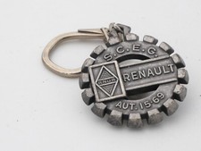 PORTE CLÉS ANCIEN - KEYCHAIN - RENAULT - RNUR - S.C.E.G SHELL MURAT PARIS